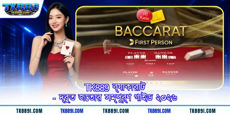 TK889 ব্যাকারাট - দ্রুত জেতার সম্পূর্ণ গাইড ২০২৬
