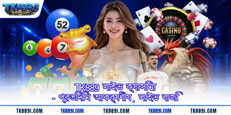 TK889 লাইভ ক্যাসিনো - প্রতিদিন আকর্ষণীয় লাইভ বাজি
