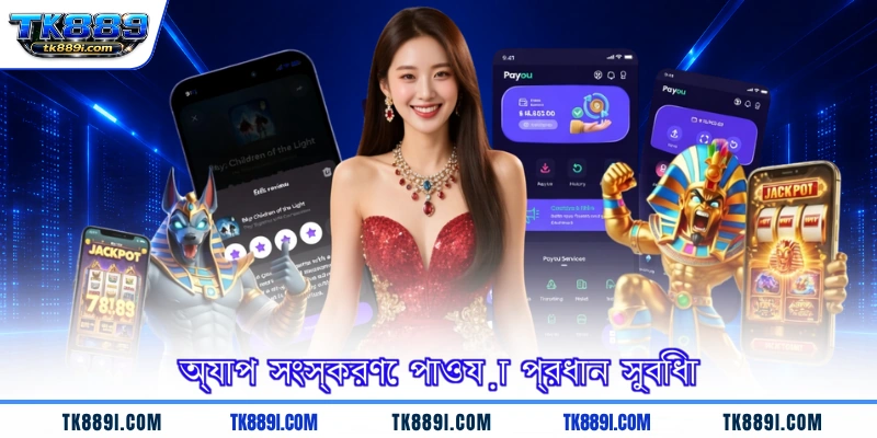 অ্যাপ সংস্করণে পাওয়া প্রধান সুবিধা