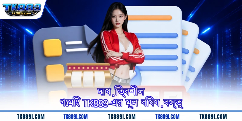 দায়িত্বশীল গেমিং TK889-এর মূল বিষয়বস্তু
