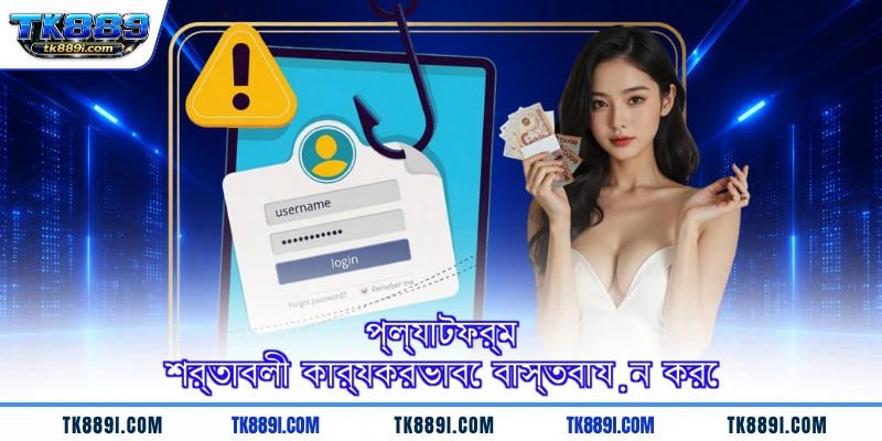 প্ল্যাটফর্ম শর্তাবলী কার্যকরভাবে বাস্তবায়ন করে